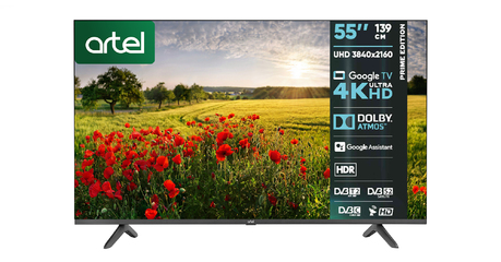 Телевизор Artel Prime Edition A55MQA9700 55″ Google tv 4K QLED