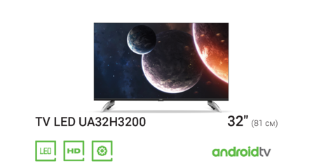 Телевизор Artel UA32H3200 32″ Google tv HD