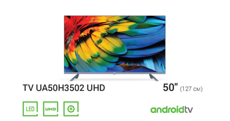 Телевизор Artel UA50H3502 50″ Google tv 4K Ultra HD
