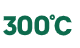 Разогрев до 300°С